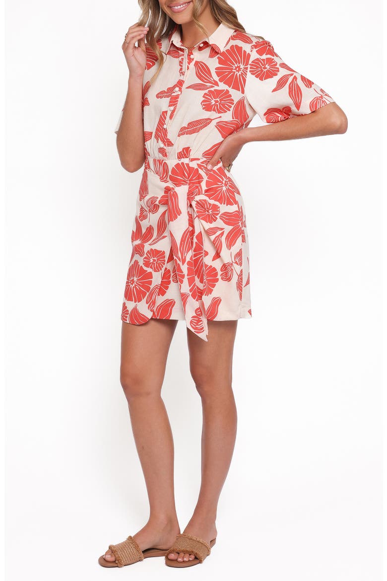 Leyton Minidress, Alternate, color, RED FLORAL