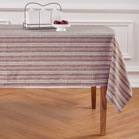 Linen Tablecloth - Chelsea Stripe