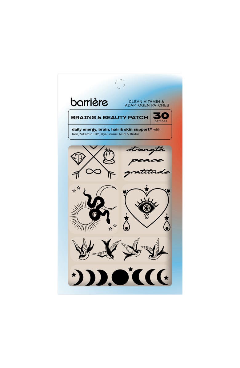Barriere Brains and Beauty Patch 30ct Mystic Motif - Black, Main, color, Mystic Motif