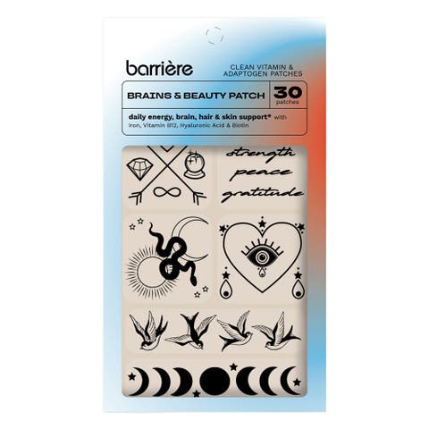 Brains and Beauty Patch 30ct Mystic Motif - Black