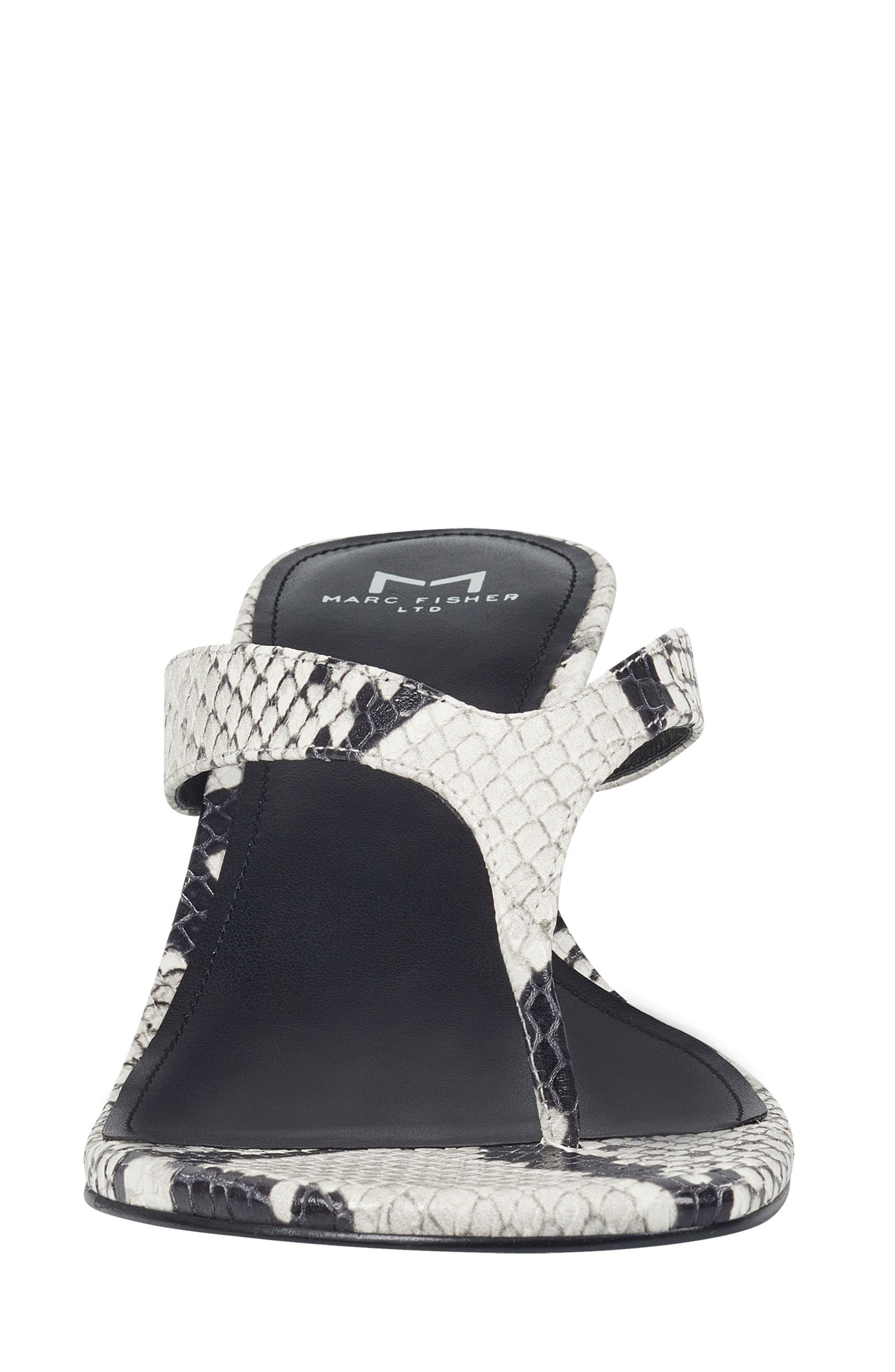 Dahila Flip Flop, Alternate, color, GREY SNAKE PRINT LEATHER