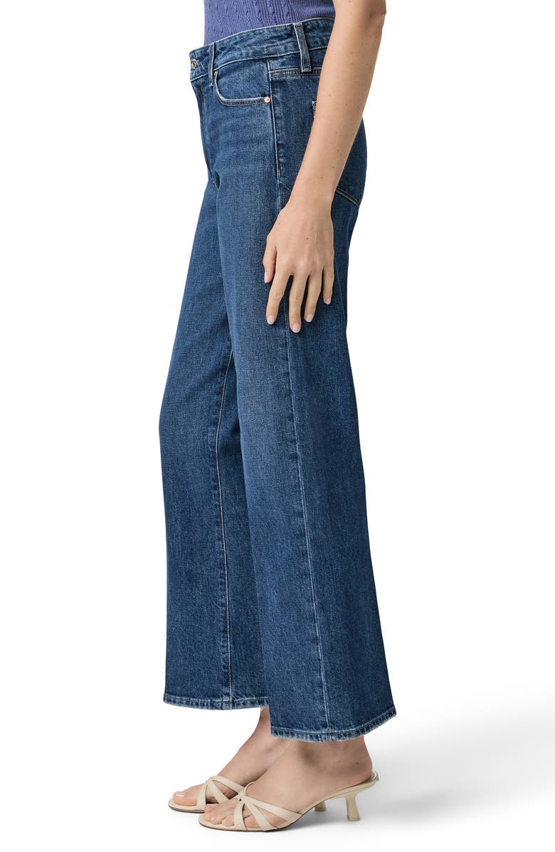 PAIGE Leenah High Waist Ankle Wide Leg Jeans, Alternate, color, Soundcheck