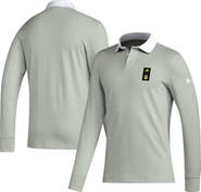 adidas Men's adidas 2023 Player Gray Nashville SC Travel Long Sleeve Polo