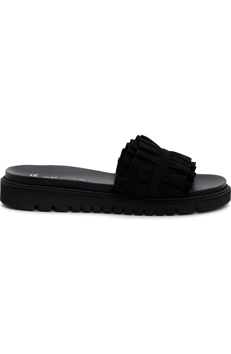 ara Keyes Slide Sandal, Alternate, color, Black