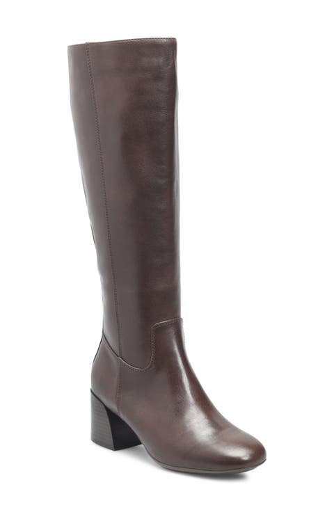Cecily Waterproof Knee High Boot (Women) (Wide Calf)