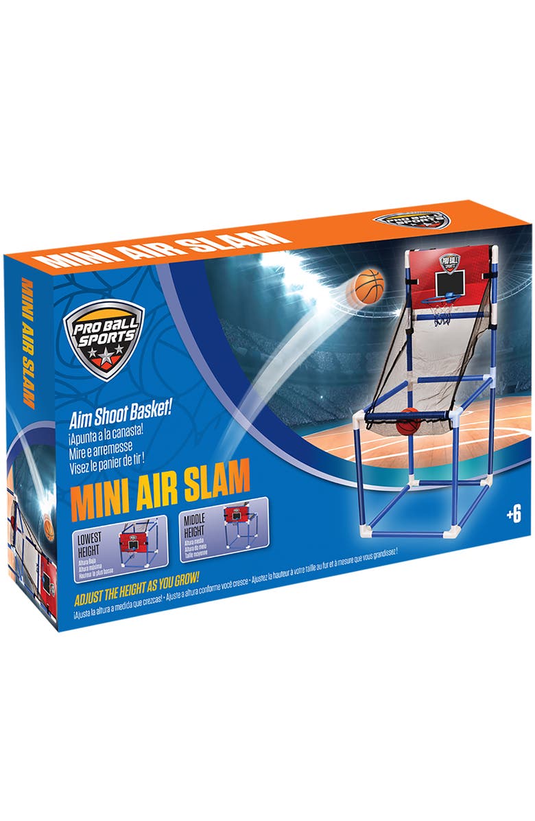 Maccabi Art Pro Ball Mini Air Slam Basketball Hoop Arcade Game, Alternate, color, Multicolored