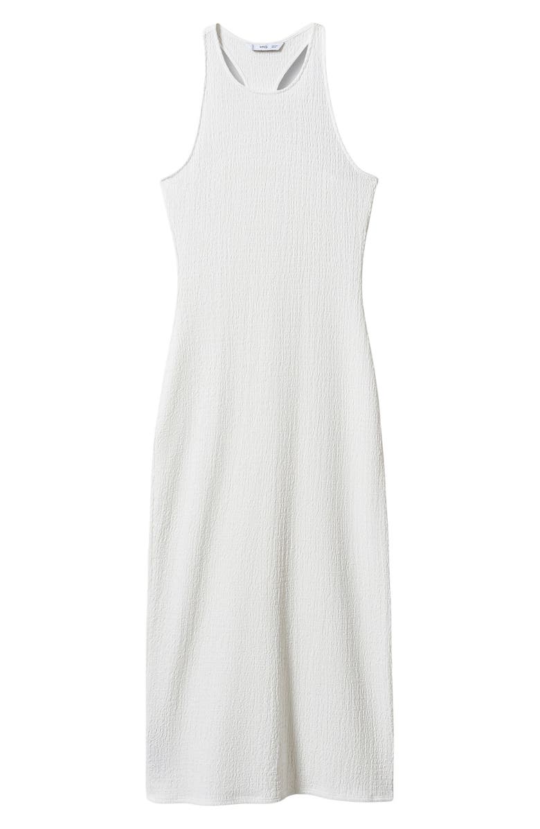 MANGO Smock Racerback Midi Dress, Alternate, color,