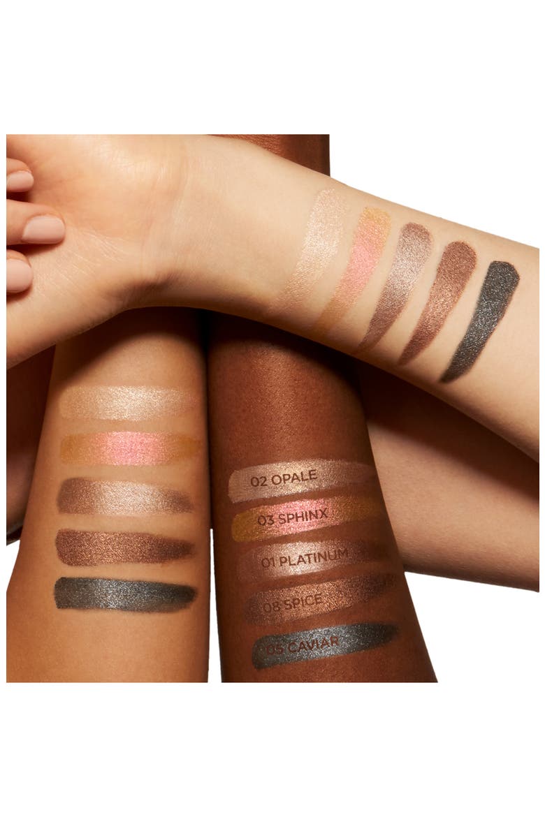 Cream Color for Eyes, Alternate, color, PLATINUM