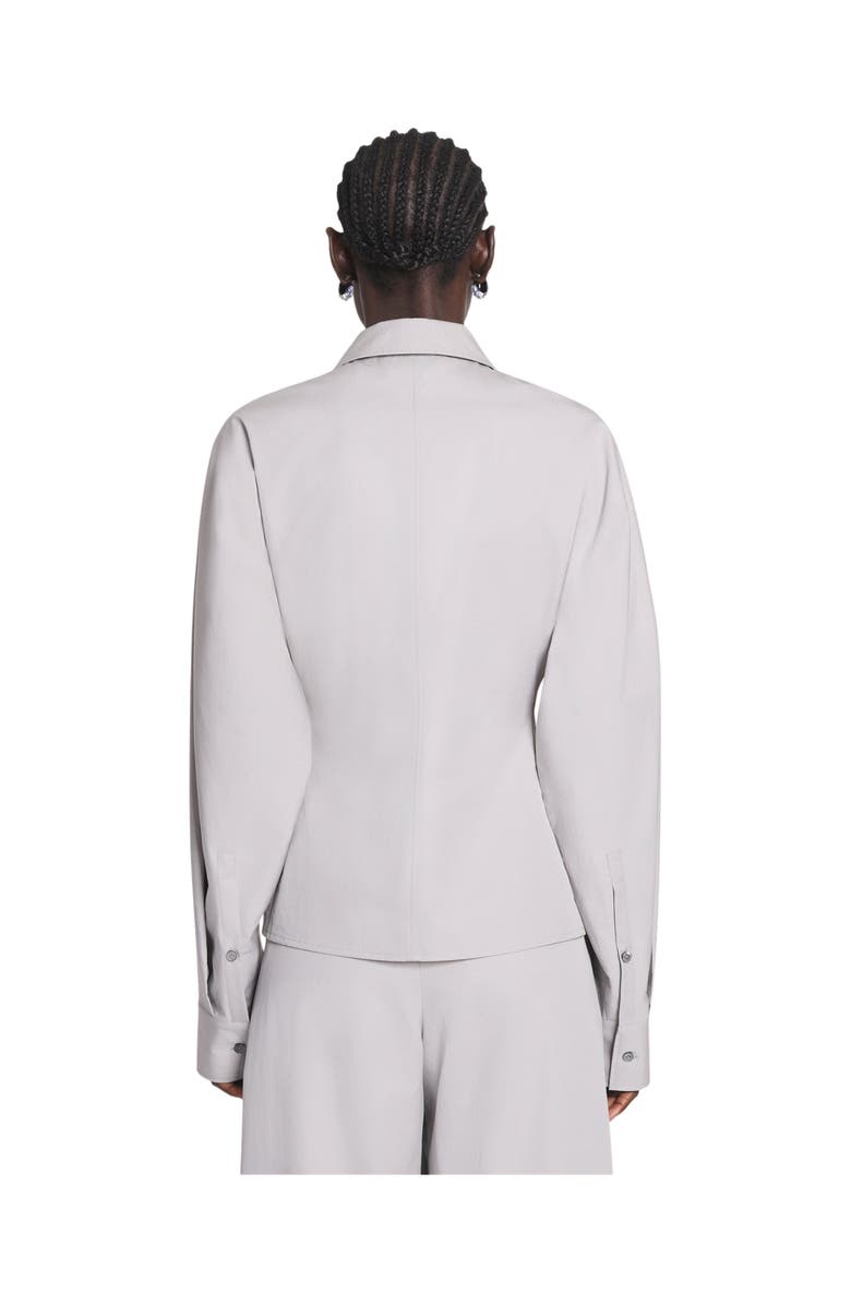 Lanvin Tailored Cotton Shirt, Alternate, color, Mink