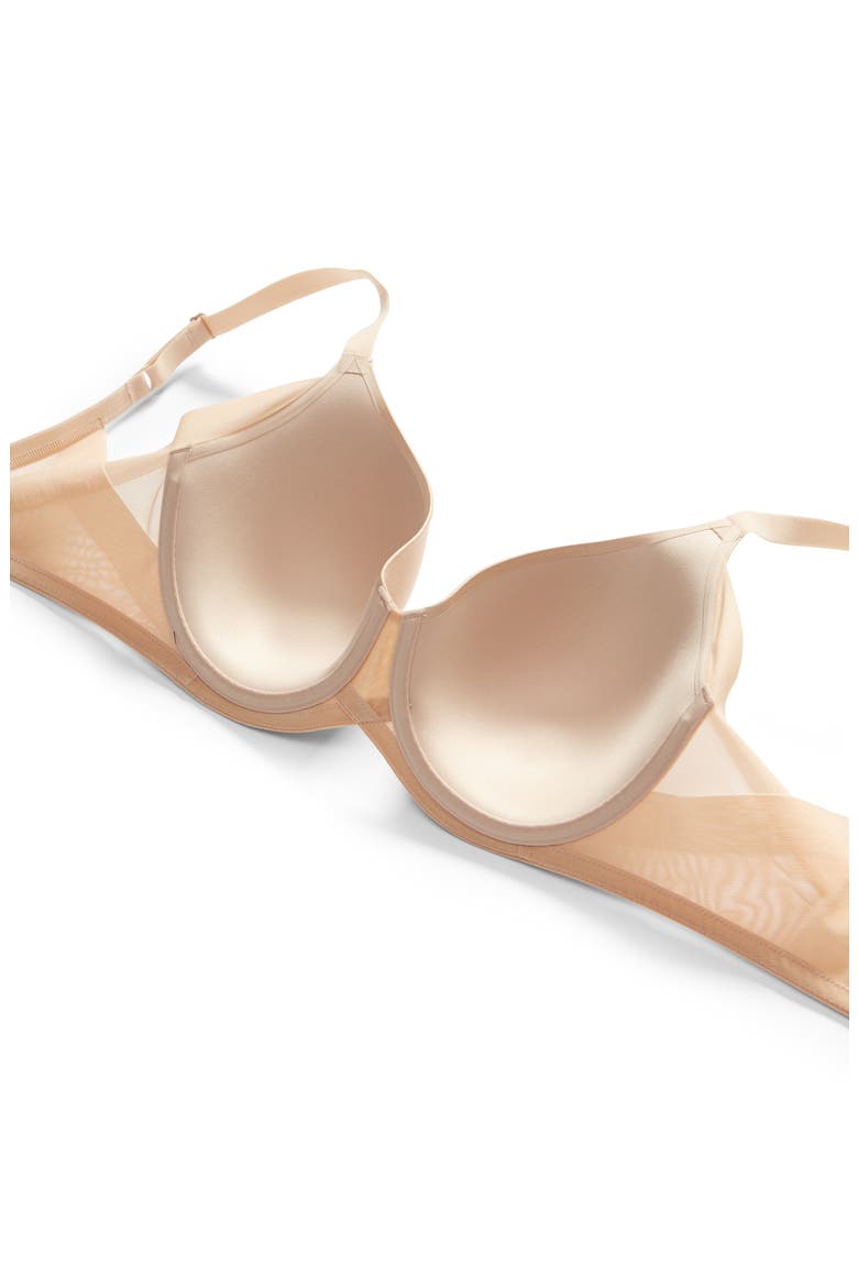 Ultimate Side Smoother Underwire T-Shirt Bra, Alternate, color, SAND