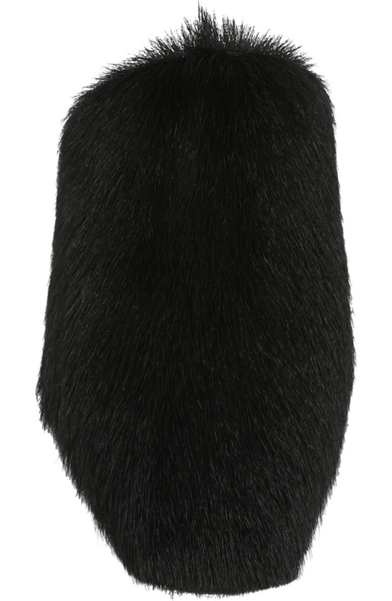 FERRAGAMO Selestina Genuine Hair Mule, Alternate, color, Nero