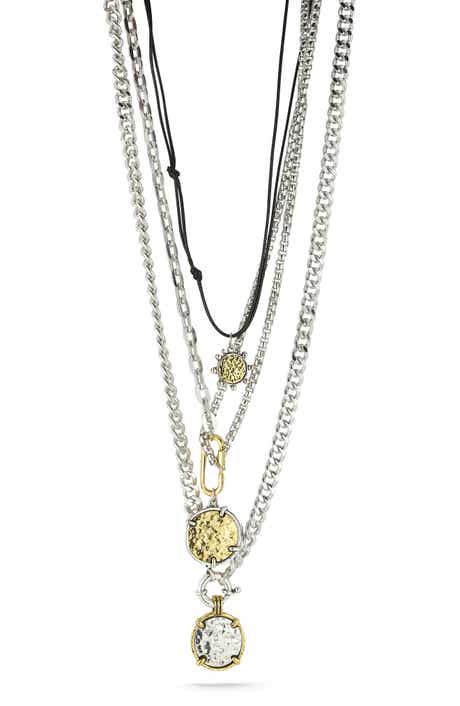 Set of 2 Layered Necklaces