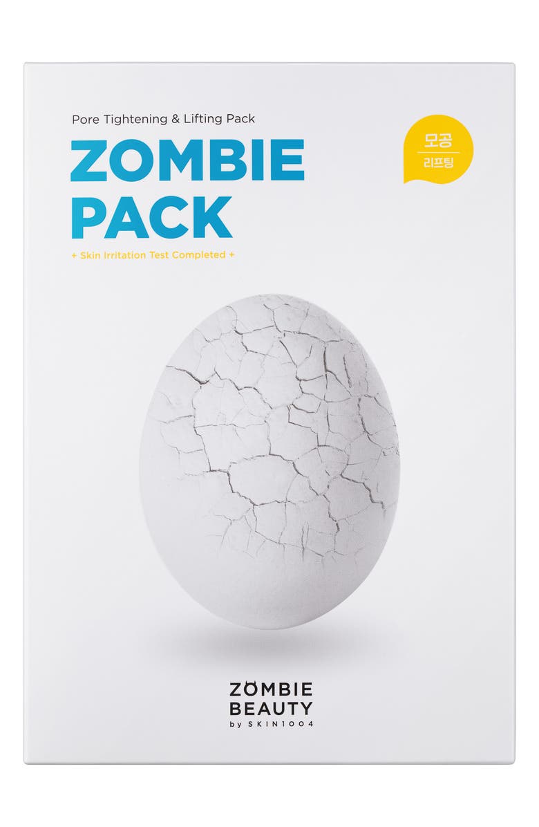 ZOMBIE BEAUTY BY SKIN1004 ZOMBIE PACK Mask Kit, Main, color, 