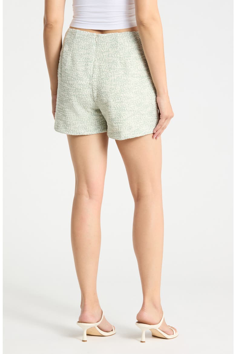Hurley Bouclé Shorts, Alternate, color, FADED GREEN