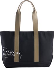 Givenchy Large Canvas & Leather Tote