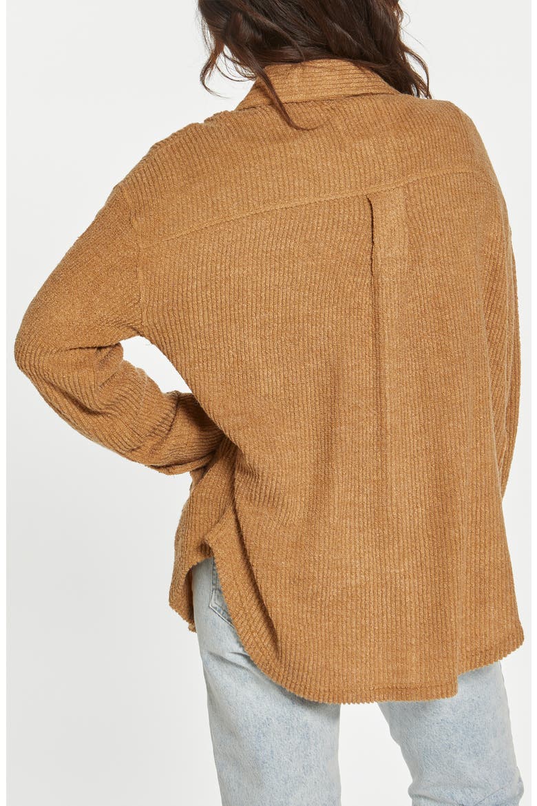 Harlow Oversize Sweater Jacket, Alternate, color, CAMEL