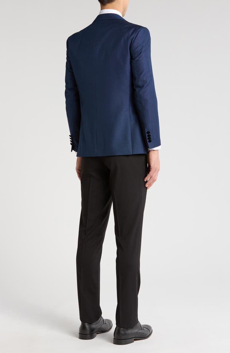 Velvet Trim Tuxedo with Vest