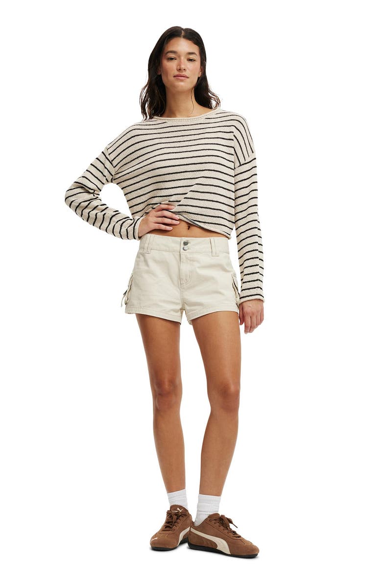 Cotton On Women's Roll Over Boat Neck Sweater, Alternate, color, 