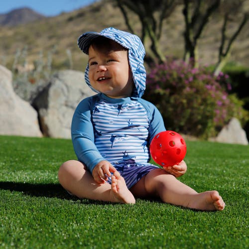 Uv Skinz Zippy Long Sleeve Sun & Swim Shirt In Multi
