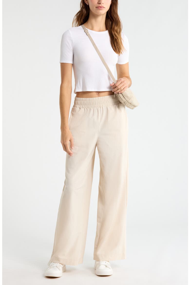 Transit Wide Leg Pants, Alternate, color, GREY MOONBEAM