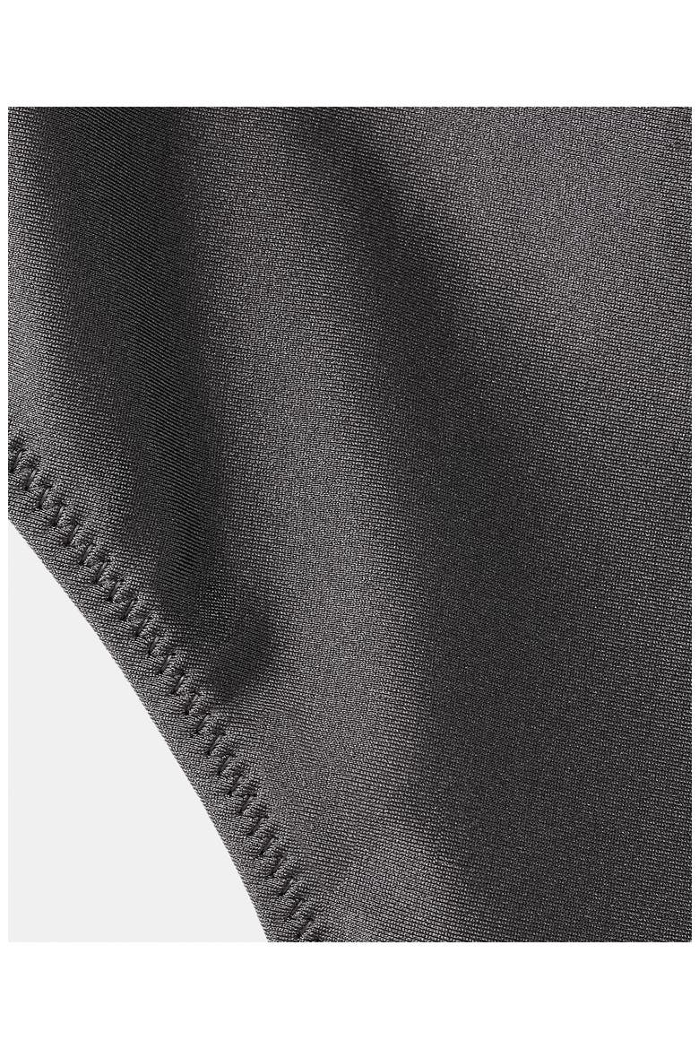 Asymmetric One-Shoulder One-Piece Swimsuit, Alternate, color, GREY