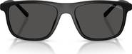 Armani Exchange 56mm Pillow Sunglasses