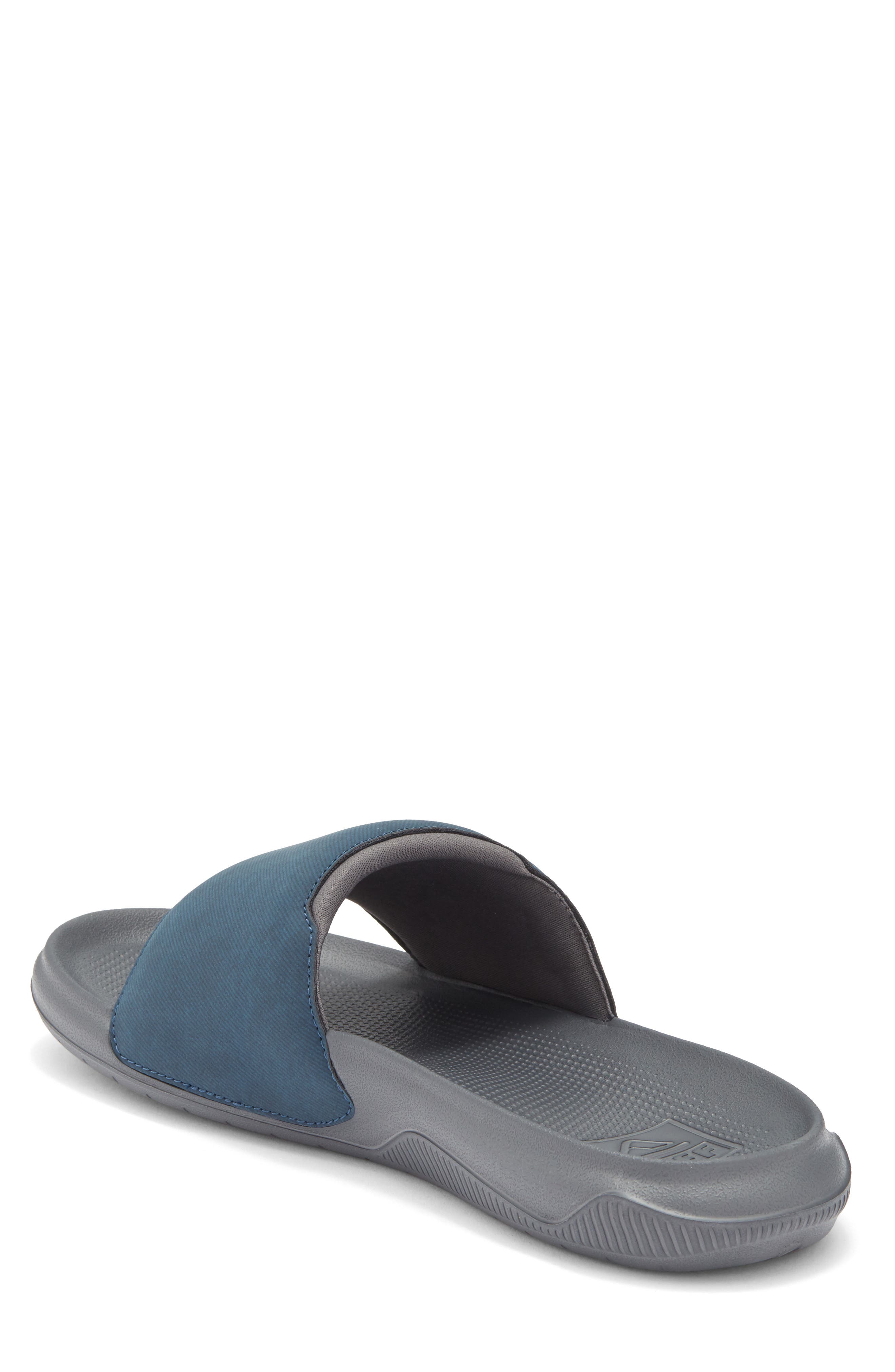 Tailslide Slide Sandal, Alternate, color, GREY/ NAVY