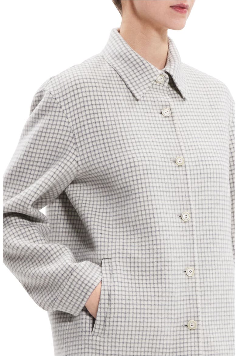 Check Wool Shirt Jacket, Alternate, color, IVORY MULTI - CHK