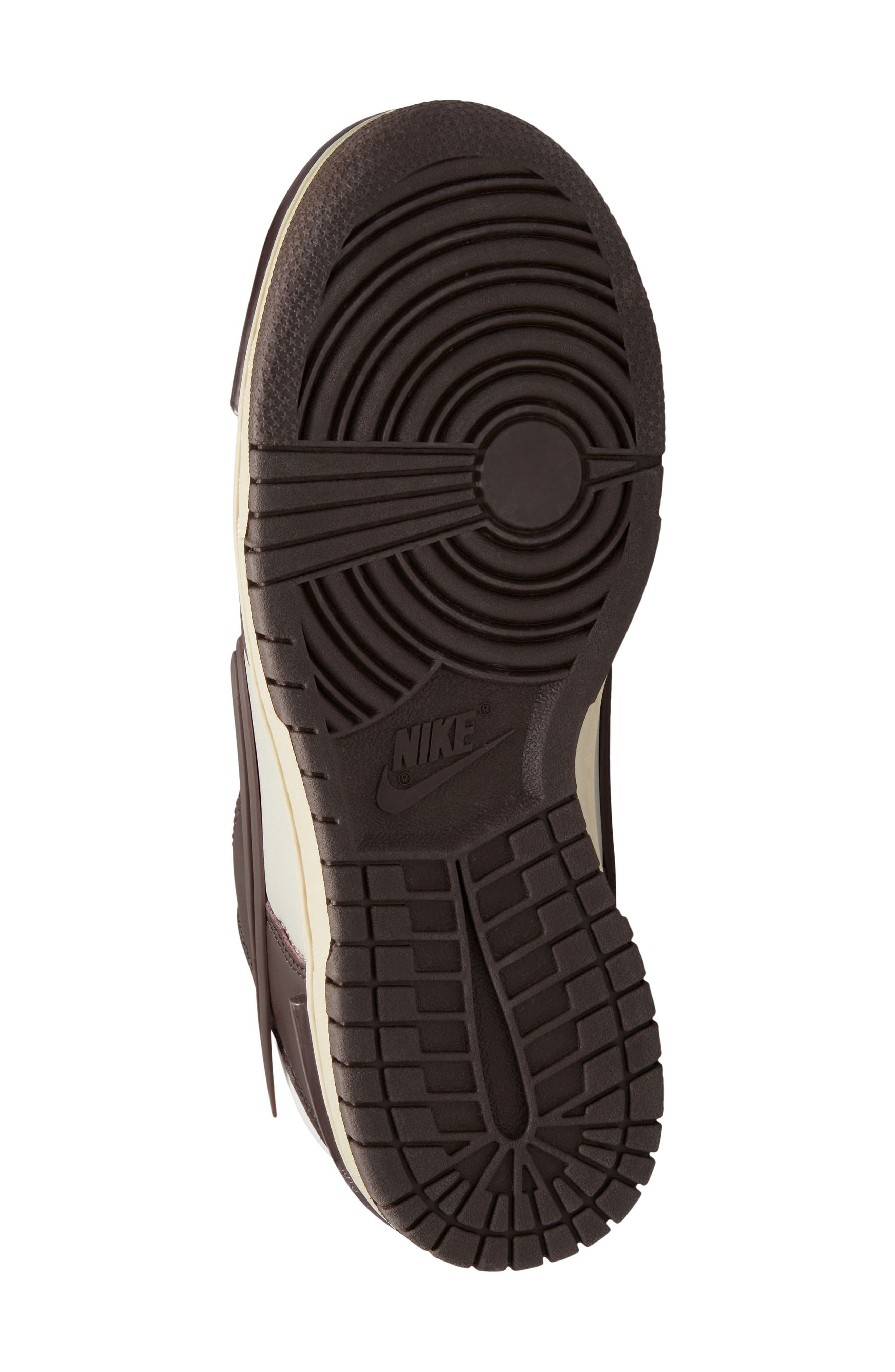 Dunk Low Twist Sneaker, Alternate, color, PHANTOM/ BROWN/ MILK