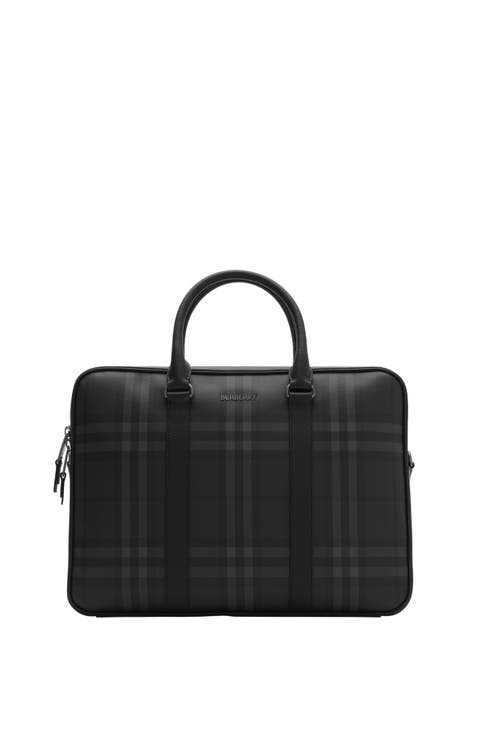 City Check Briefcase