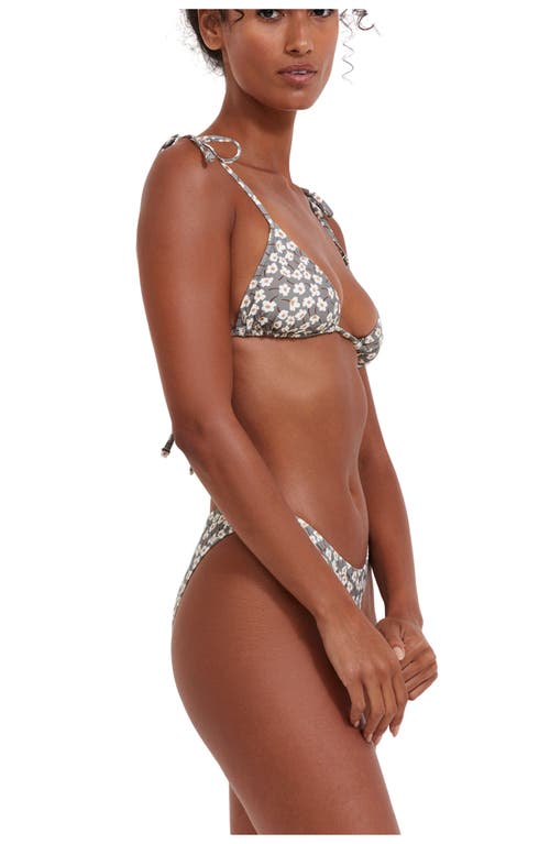 FLIRTT GOTTEX FLIRTT GOTTEX FIELD OF DREAMS TRIANGLE BIKINI TOP 
