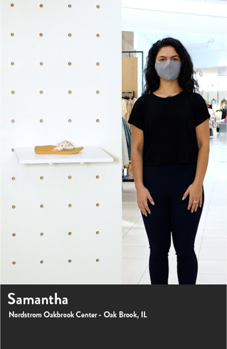 Ortho-Bounce Woven Flip Flop, sales video thumbnail