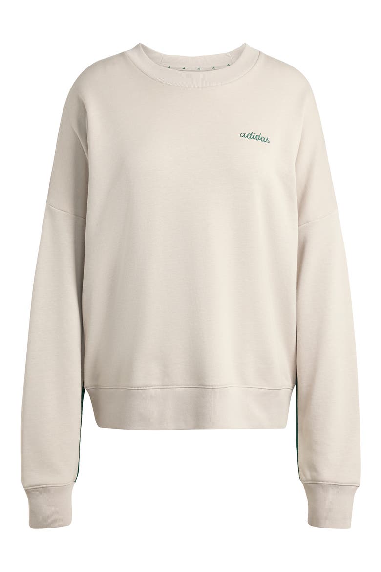 French Terry Sweatshirt, Main, color, WONDER ALUMINA/ GREEN