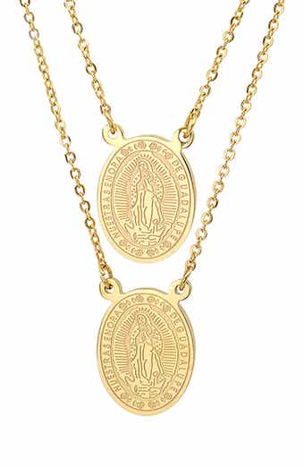 Religious Pendant Necklace Set