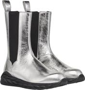 MCM Skywander Boots in Metallic Calf Leather