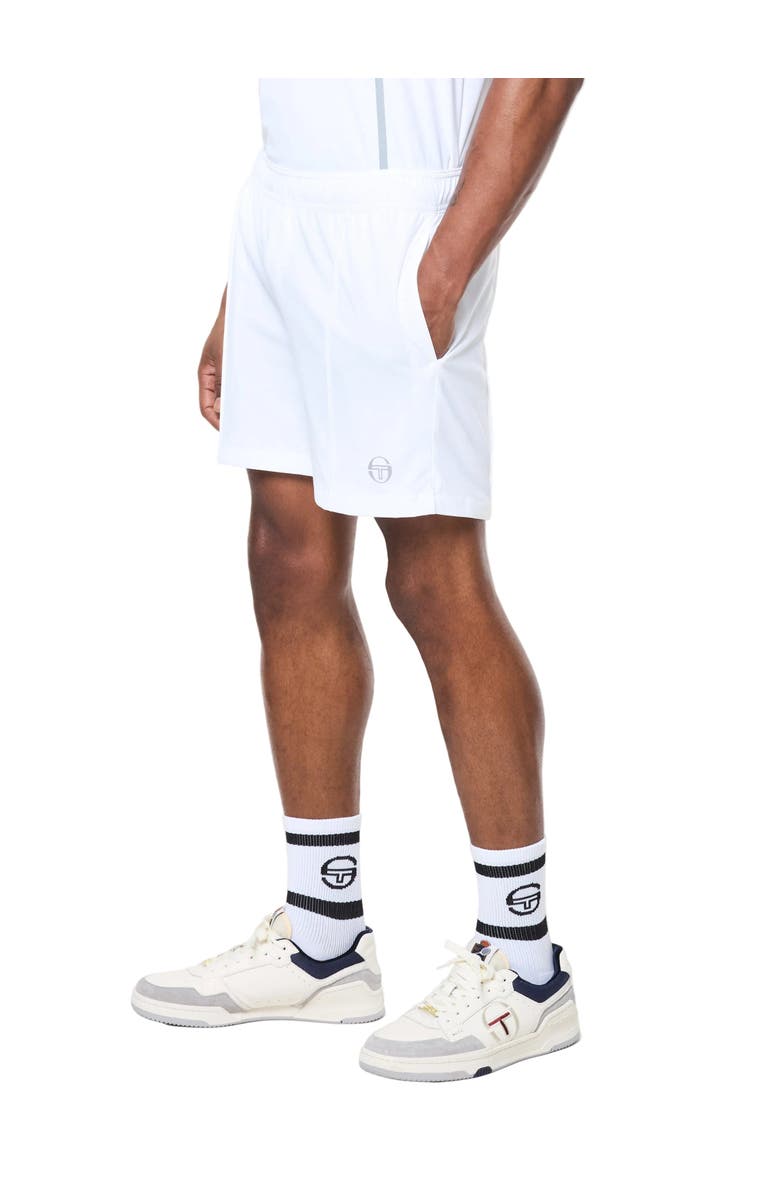 Sergio Tacchini Campo Court Short, Main, color, Brilliant White