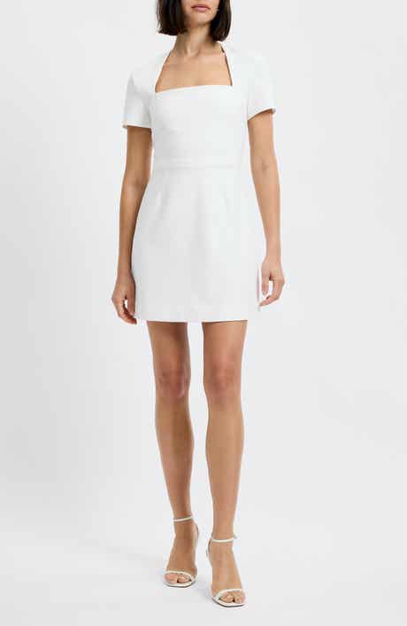 Whisper Square Neck Minidress