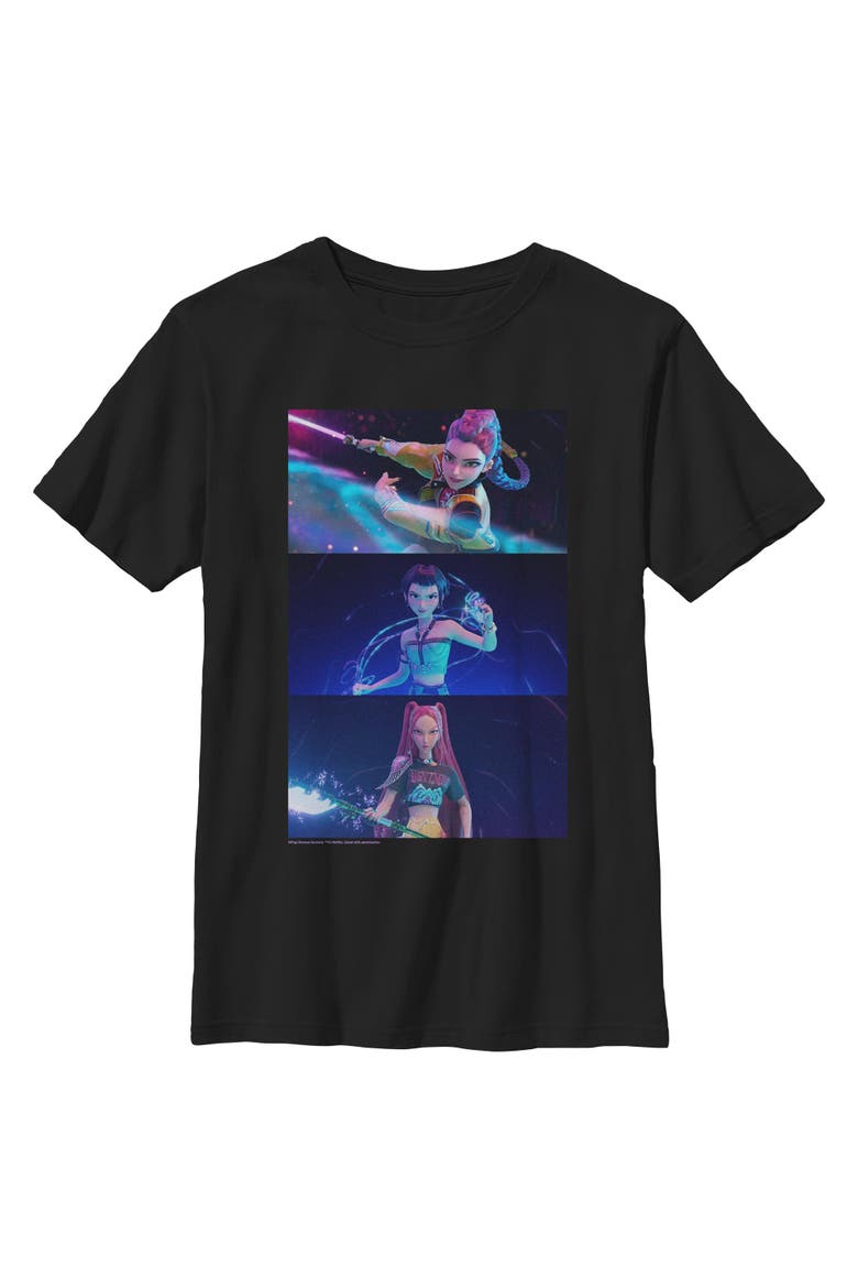 Boys' Group Shot Trio T-Shirt, Main, color, Black