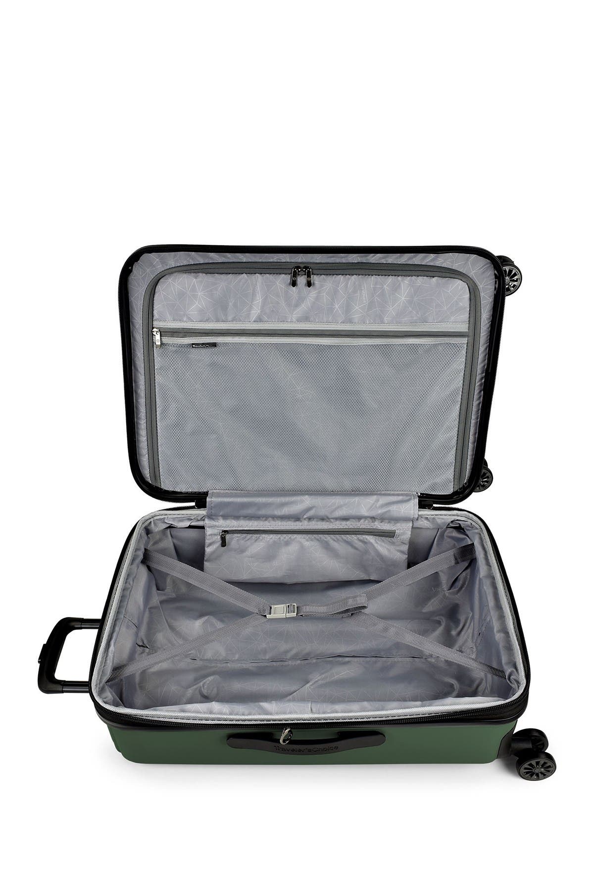 TRAVELERS CHOICE Harbor 3-Piece Luggage Set, Alternate, color, 