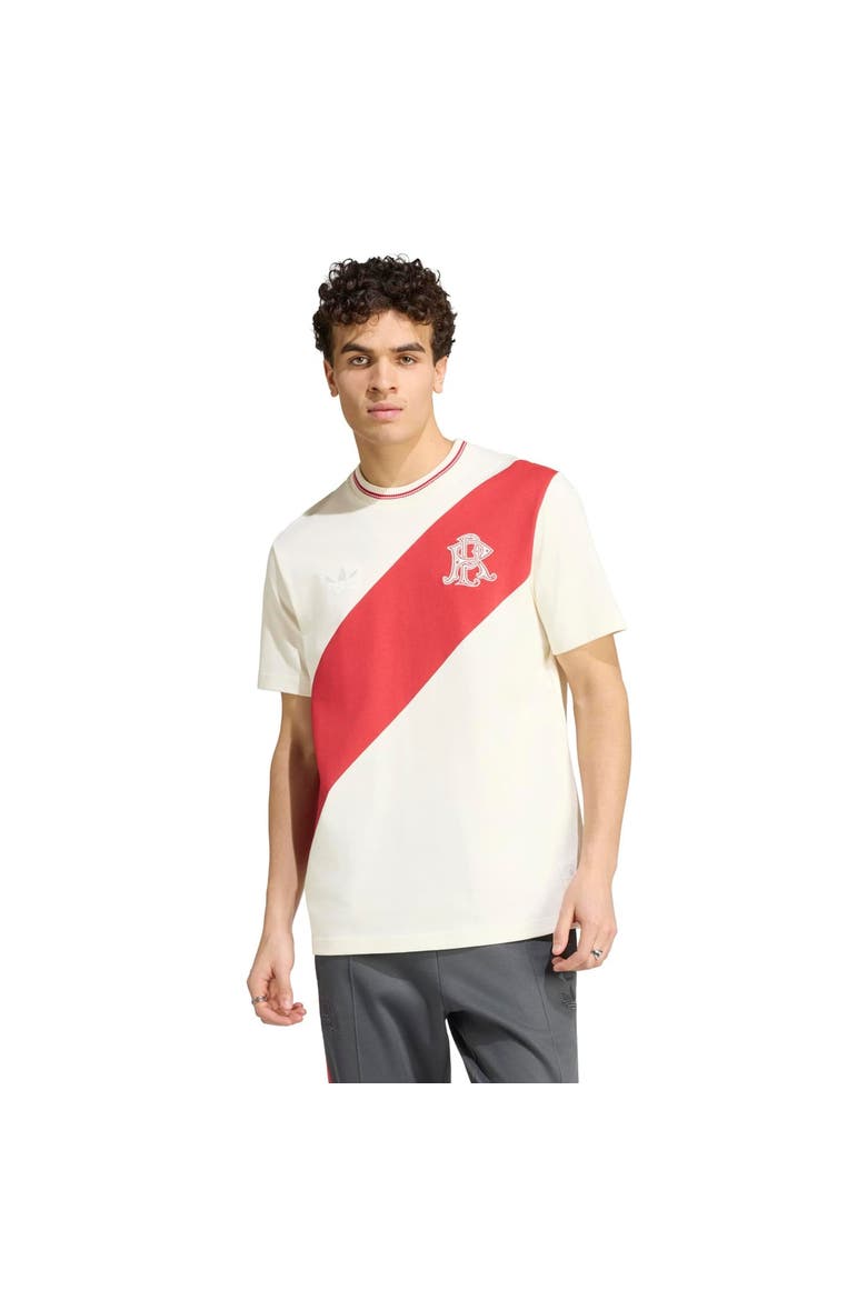Men's adidas  White Club Atlético River Plate 125th Anniversary T-Shirt, Main, color, White