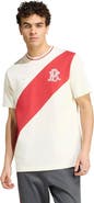 adidas Men's adidas  White Club Atlético River Plate 125th Anniversary T-Shirt