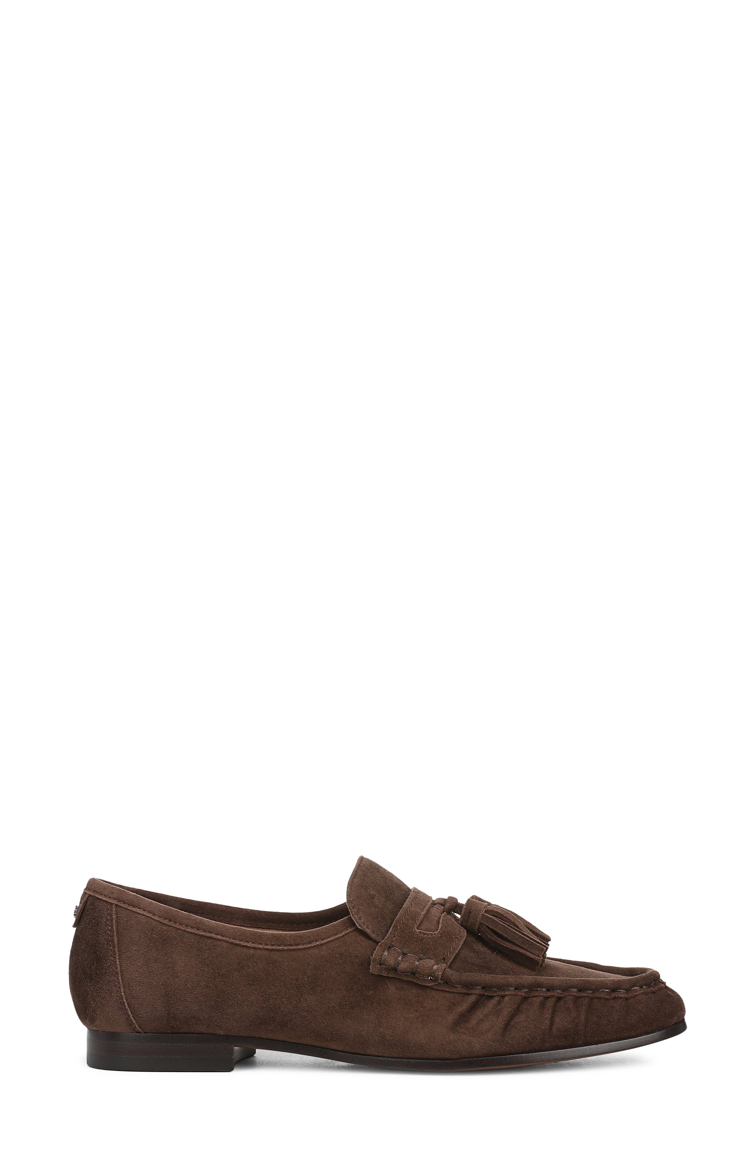 Lana Tassel Loafer, Alternate, color, MUSTANG BROWN