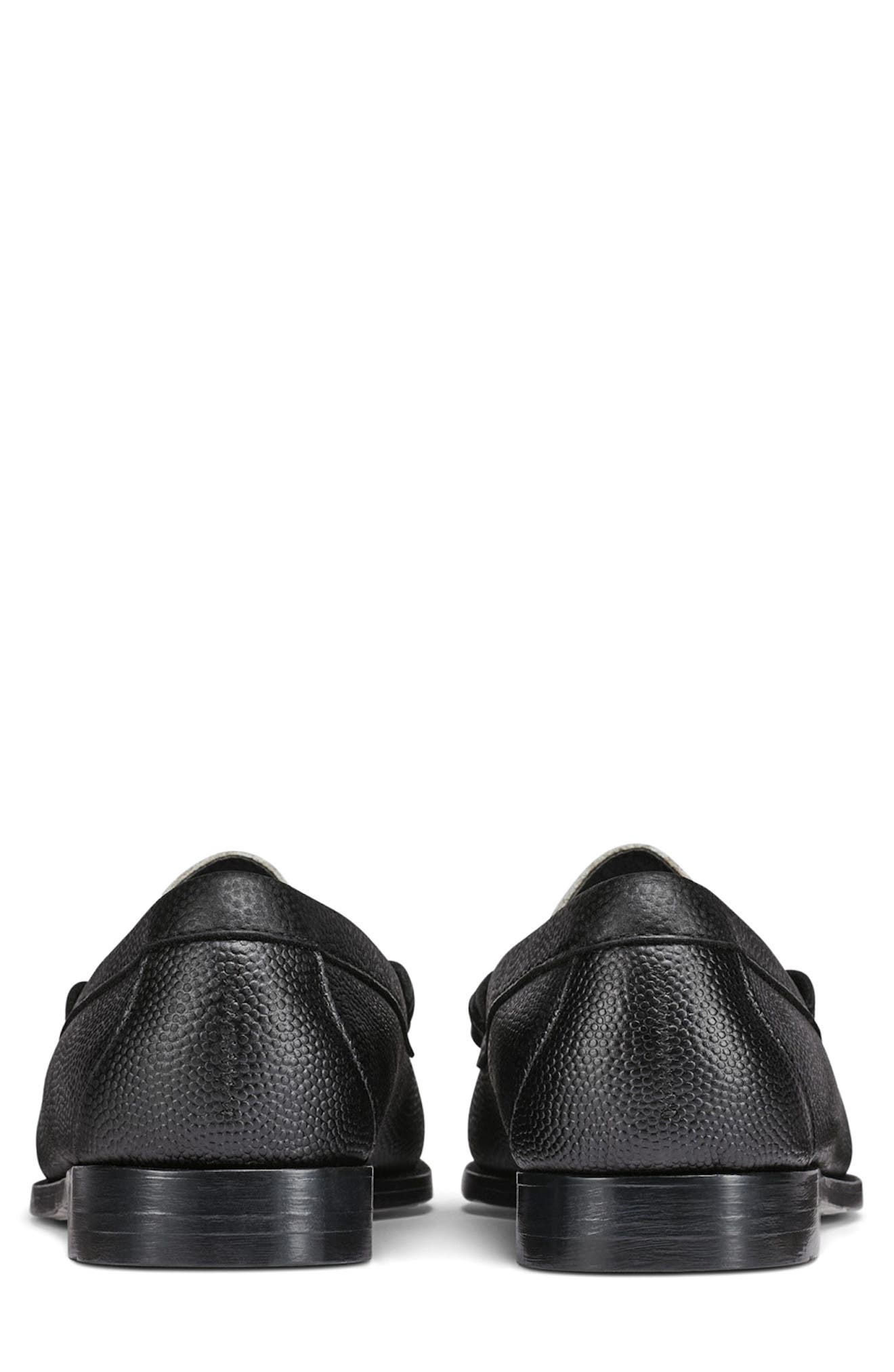 G.H.BASS x Reigning Champ Larson Weejuns Two Tone Penny Loafer, Alternate, color, Black/ White
