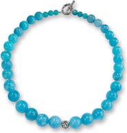Classicharms Gia Amazonite Bead Choker Necklace