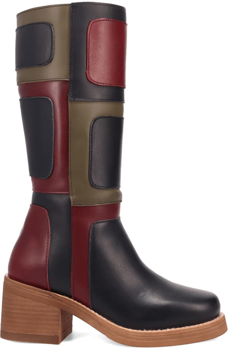 Dingo Patches Boot, Alternate, color, Black