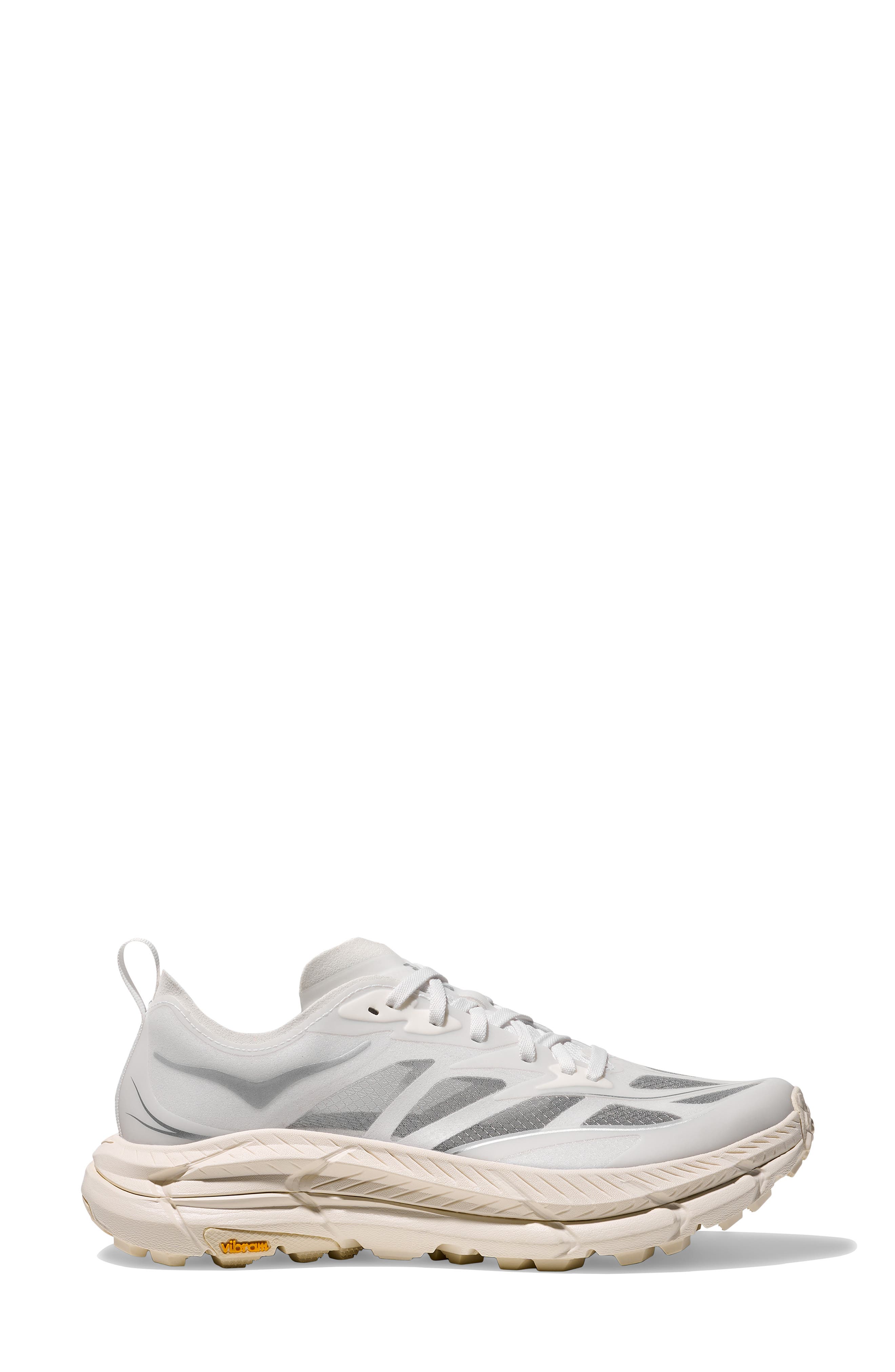 HOKA Mafate Speed 4 Lite Sneaker, Alternate, color, Frost / Cosmic Grey