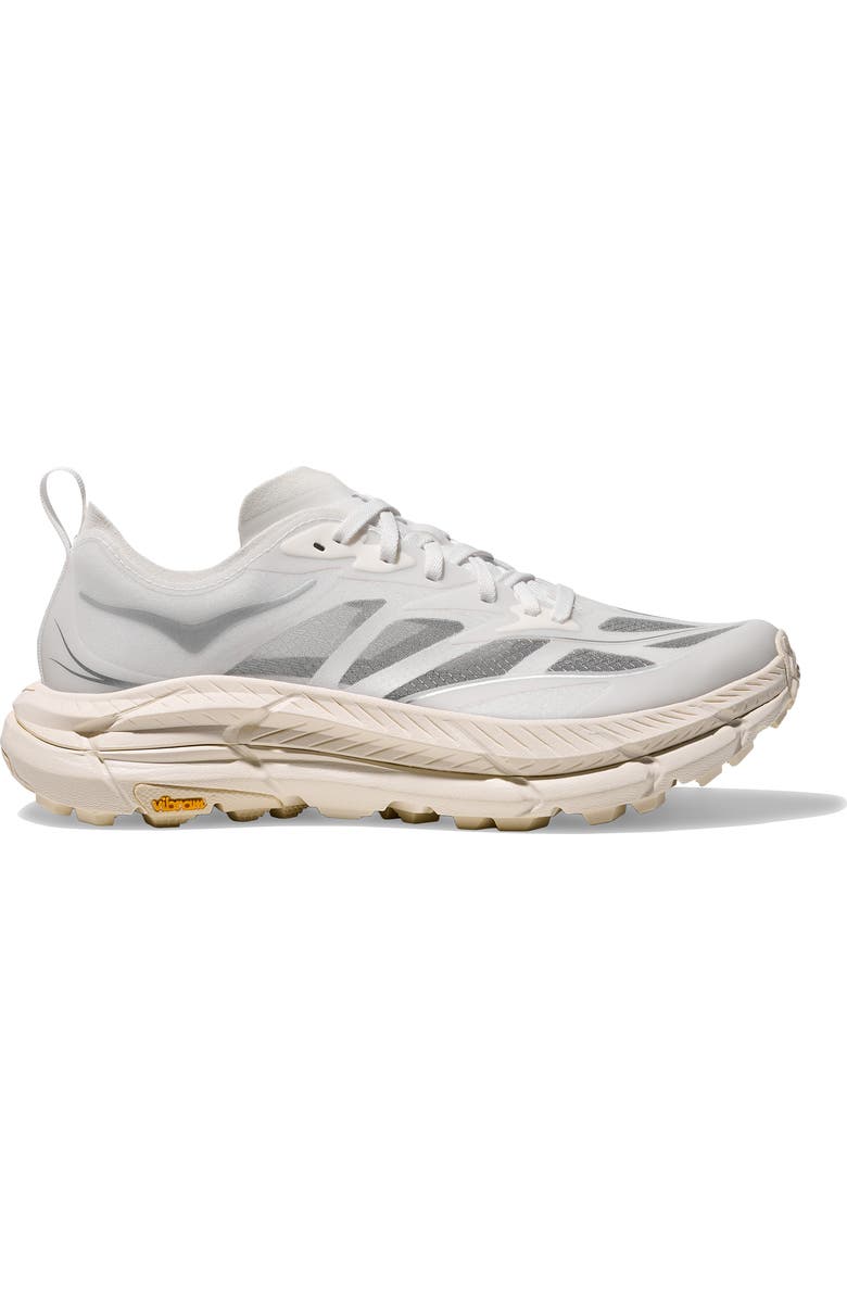 HOKA Mafate Speed 4 Lite Sneaker, Alternate, color, Frost / Cosmic Grey
