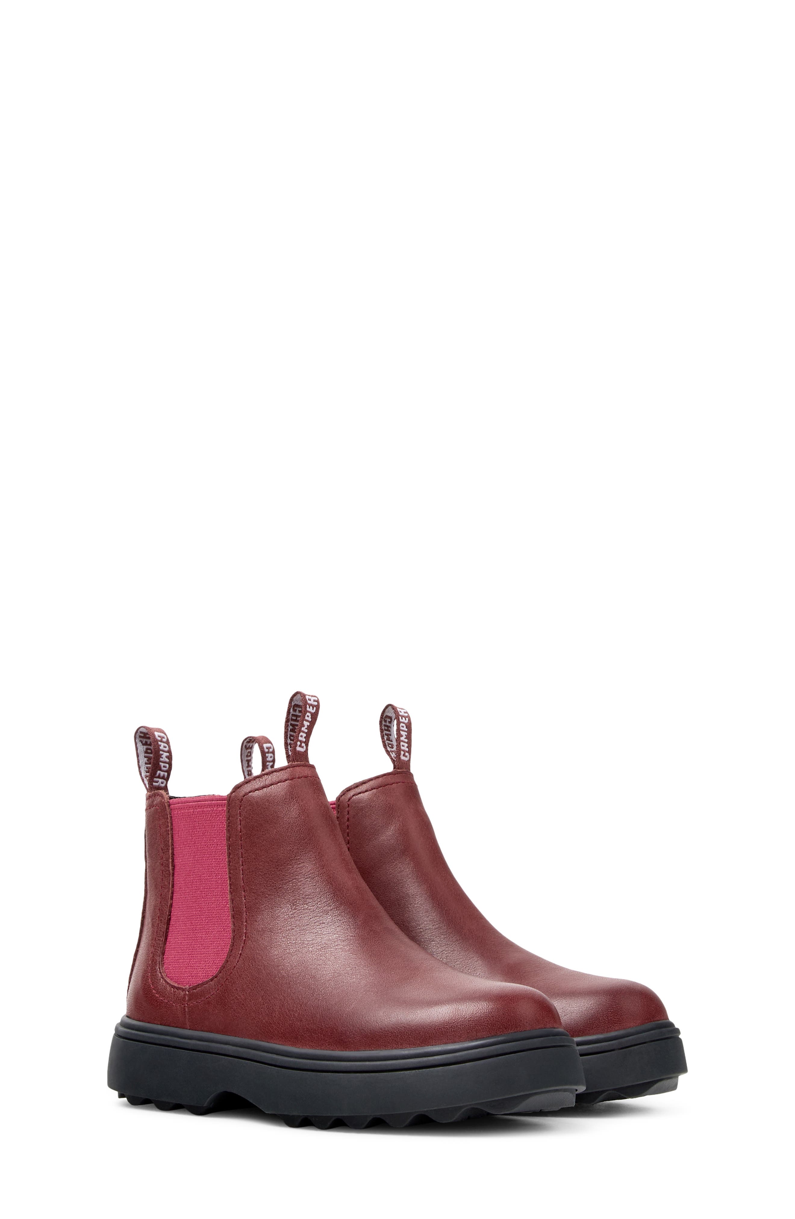 Kids' Norte Chelsea Boot, Main, color, BURGUNDY