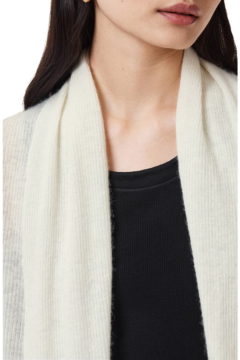 Harper High Low Open Front Cardigan, Alternate, color, CHALK WHITE