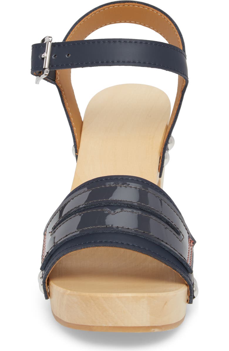 Hunter Refined Penny Loafer Clog Sandal, Alternate, color,